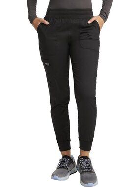Mid Rise Women's Scrub Jogger Pants with 5 Pockets - Comfortable & Stylish Fit